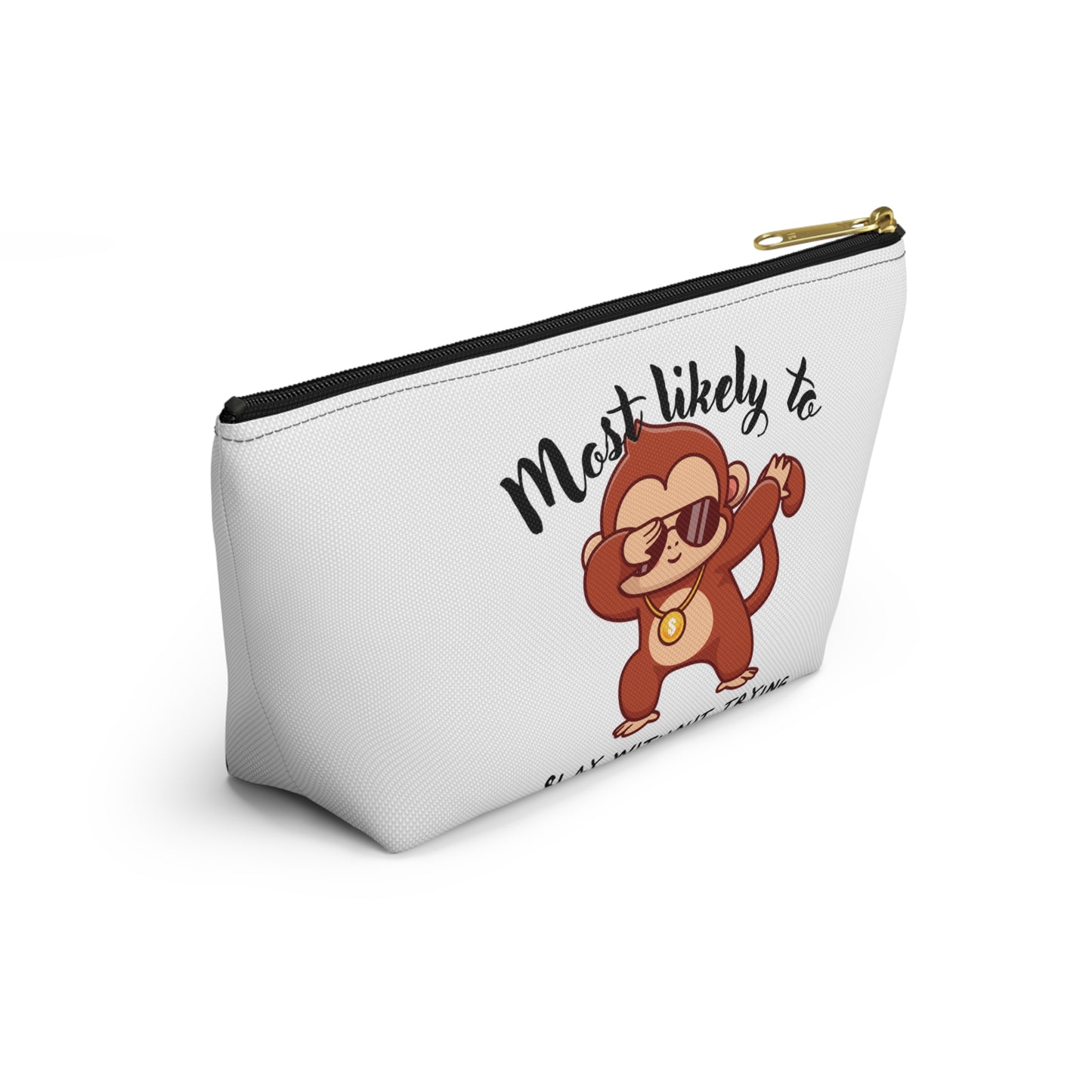Cute Monkey Accessory Pouch - Perfect for Gifts, School, Travel, Organization, or Kids' Parties