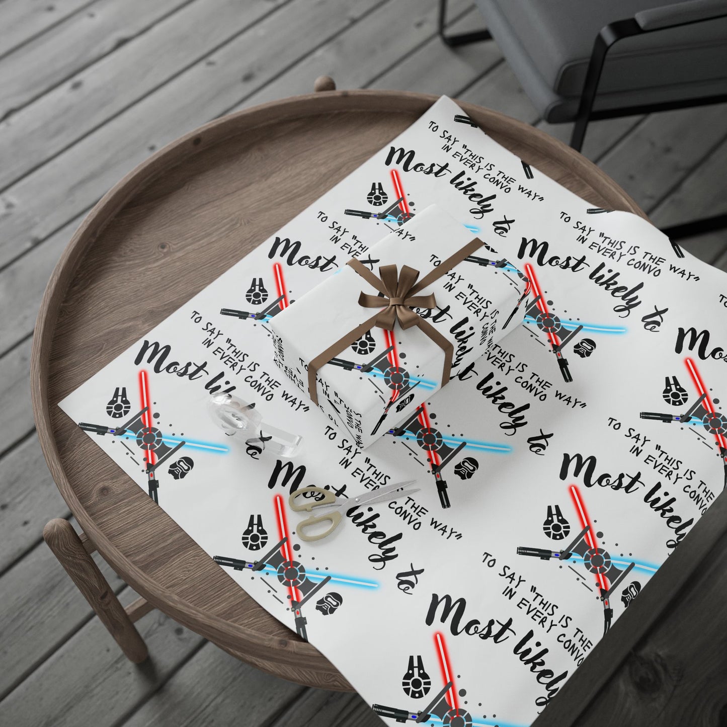 Star Wars Themed Wrapping Paper, Most Likely To Wrapping Papers