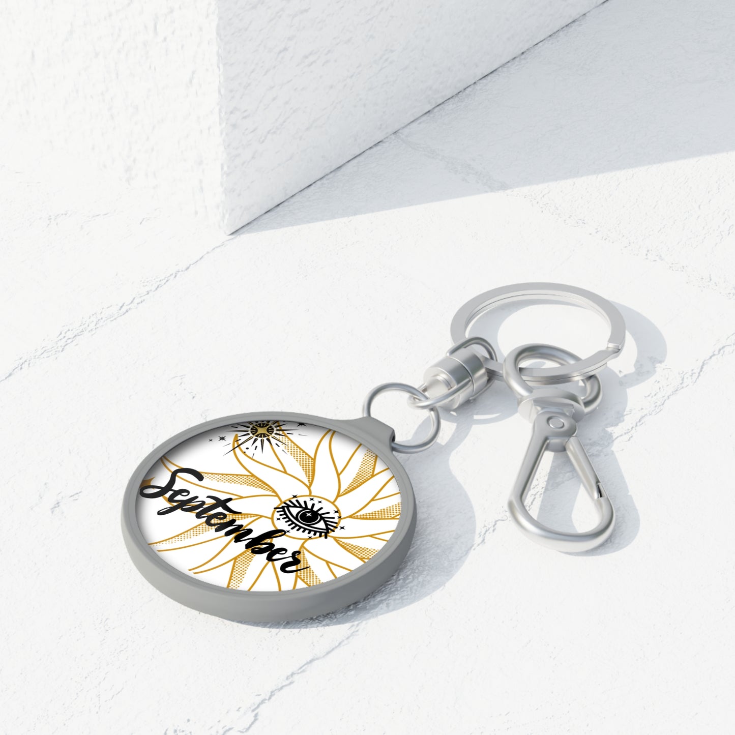 Keyring Tag - Celestial September Keyring for Attention Catchers