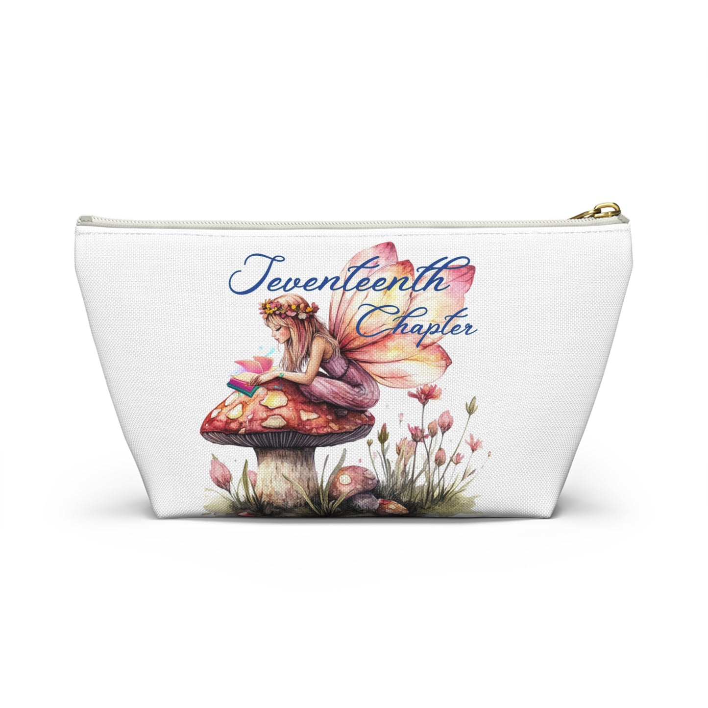 Whimsical Fairy Accessory Pouch, Cute Makeup Bag, Travel Organizer, Gift for Fairy Lovers, Seventeenth Chapter Design