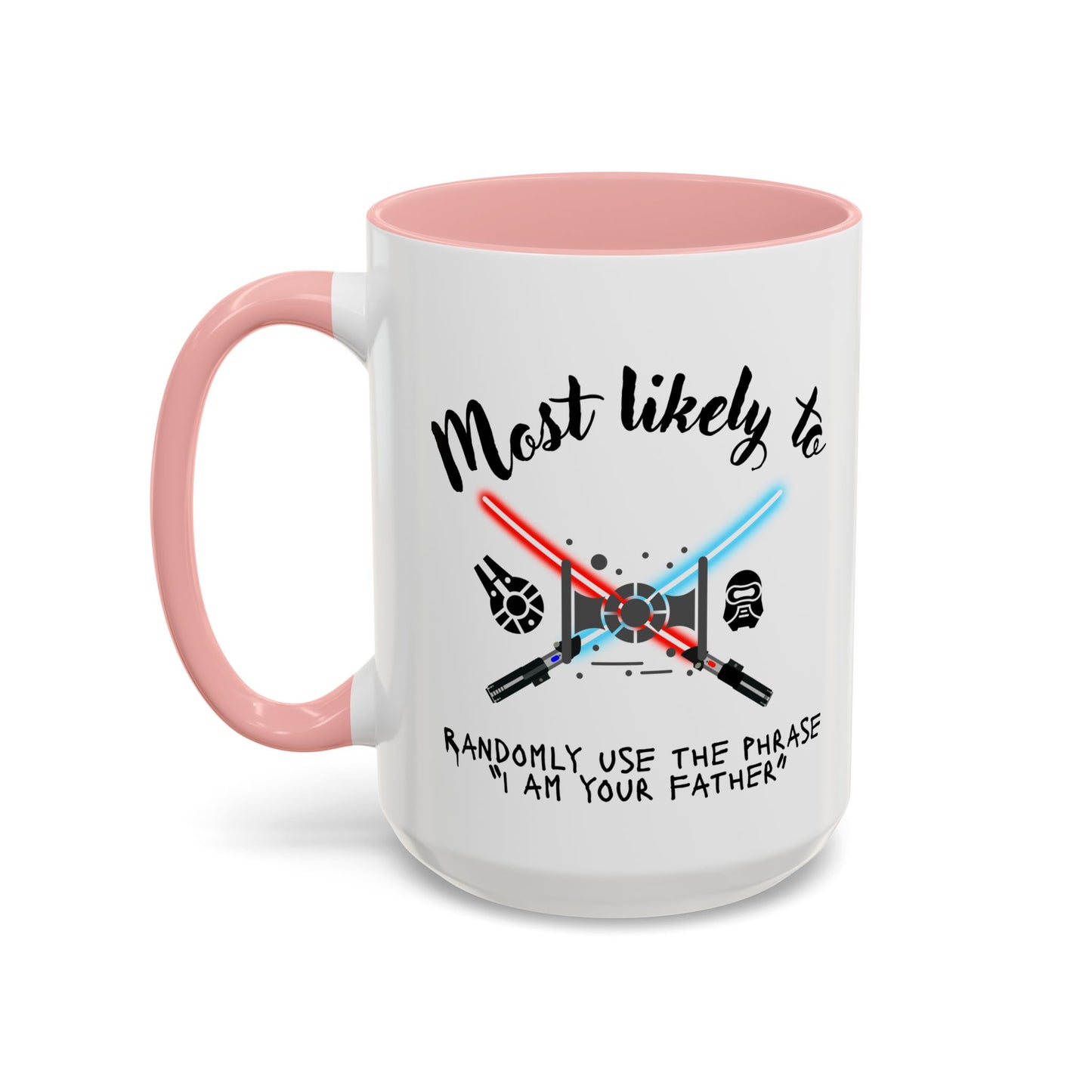 Star Wars Themed Coffee Mug, Funny Gift for Fans, Humorous Drinkware, Geeky Cup, Birthday or Holiday Present. unique gift, unique dad gift, brother, uncle