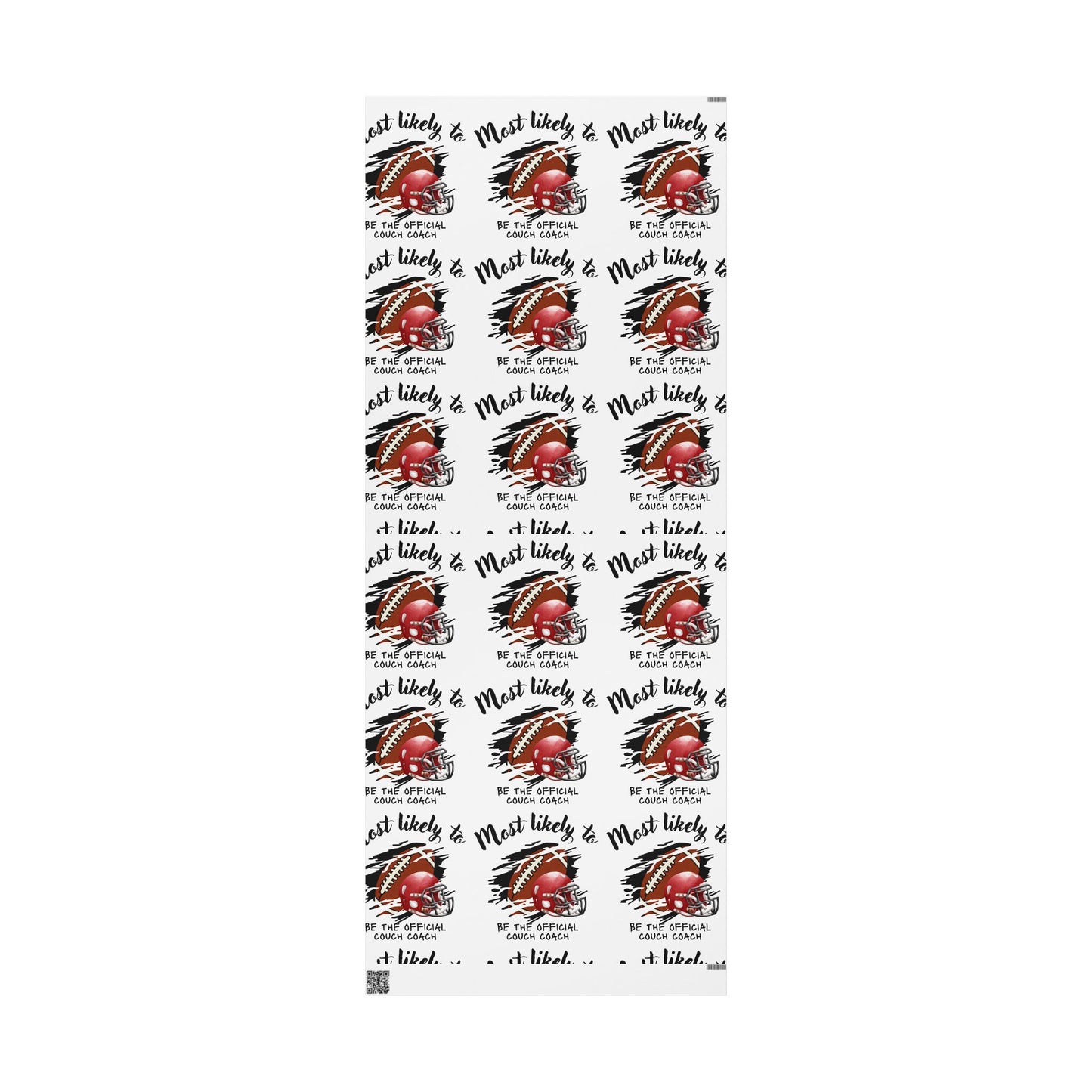 Football-Themed Wrapping Paper - Perfect for Coaches and Sports Fans, Gift Wrap For Him, His Birthday,  Gift Wrap for Birthdays, Holidays, Tailgate Parties, and More