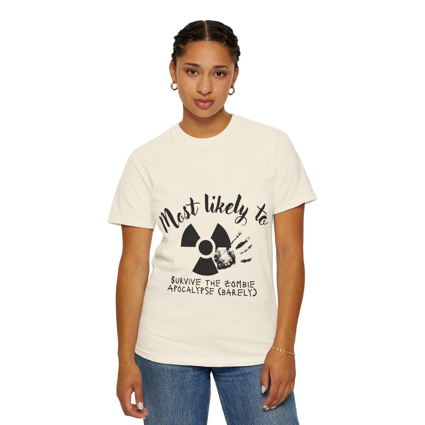Zombie Apocalypse T-Shirt, Funny Tee, Unisex Casual Wear, Gift for Gamers, Quarantine Humor Shirt, Halloween Outfit