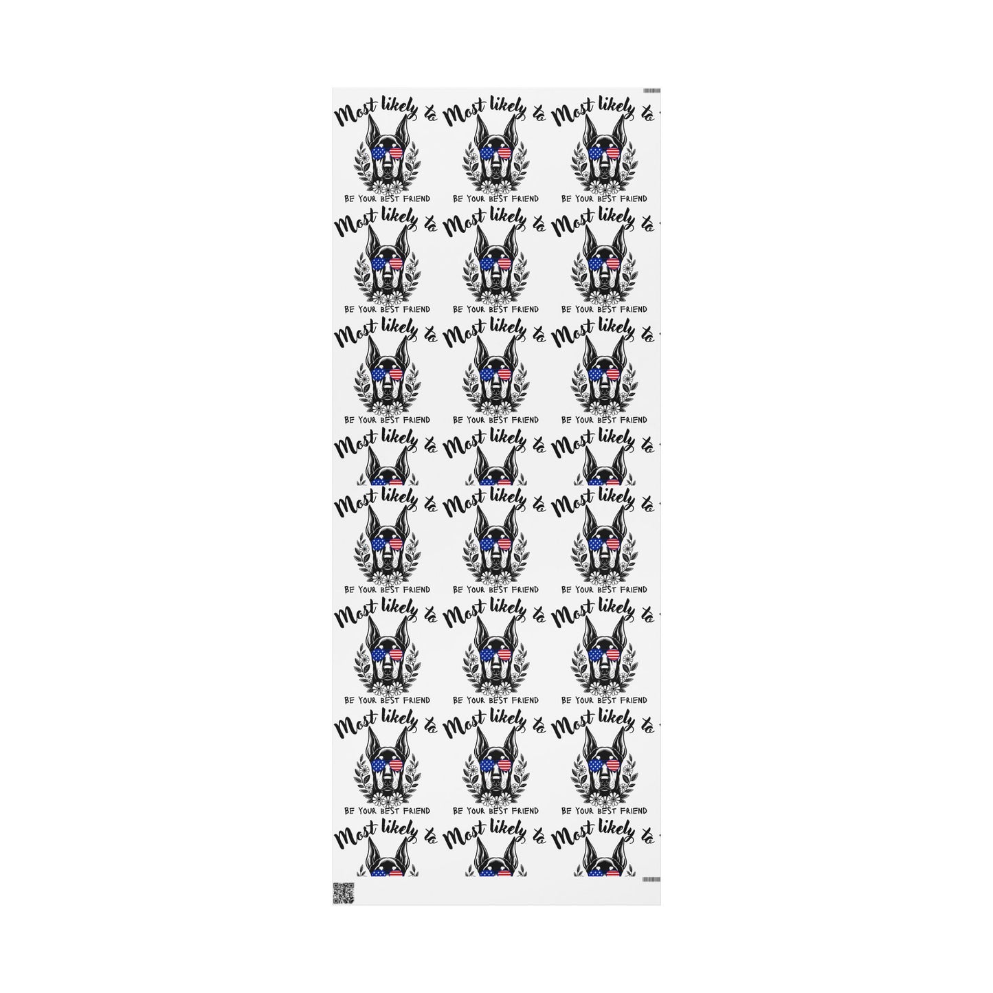 Most Likely to Be Your Best Friend, Animal Lover Gift Wrap, Customizable Wrapping Paper for Gifts, Unique Gift Wrap for Birthdays, Holidays, and Celebrations, Fun and Festive Designs