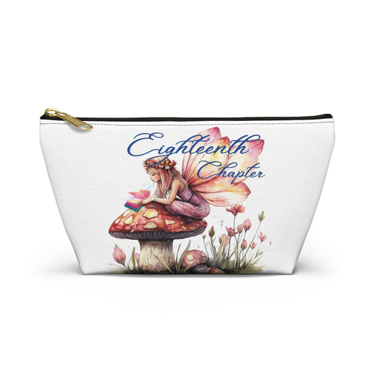Eighteenth Chapter, 18th Chapter, Fairy Tale Accessory Pouch | Eighteenth Chapter Makeup Bag | Cute Storage for Gifts, Journals, Travelers, Organizers