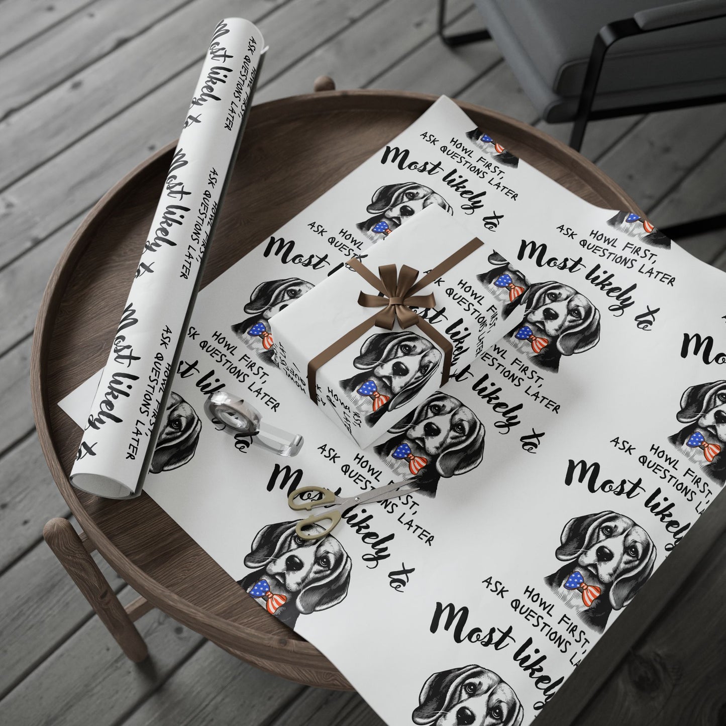 Beagle lover gift wrap, Beagle Wrapping Paper, Dog Wrapping Paper, Pet Parent Paper, Dog Gift Wrap, Wrapping Papers