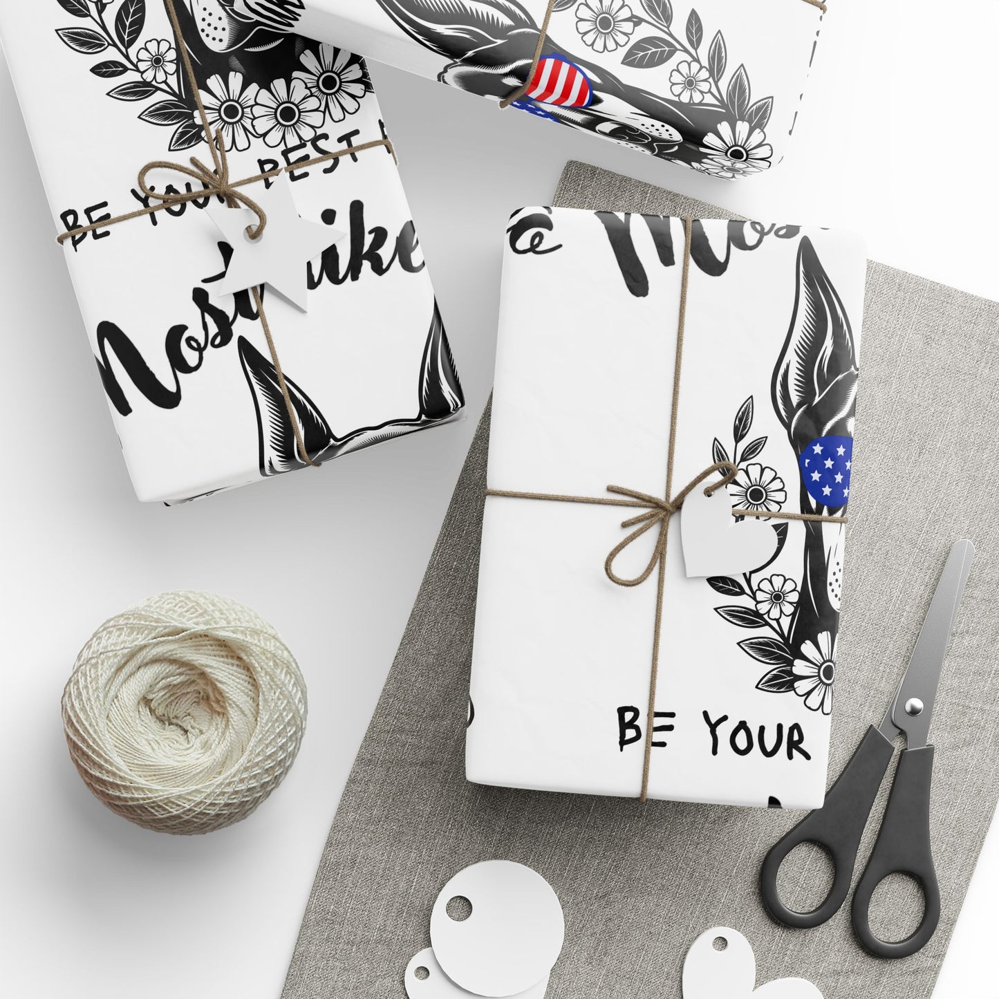 Most Likely to Be Your Best Friend, Animal Lover Gift Wrap, Customizable Wrapping Paper for Gifts, Unique Gift Wrap for Birthdays, Holidays, and Celebrations, Fun and Festive Designs
