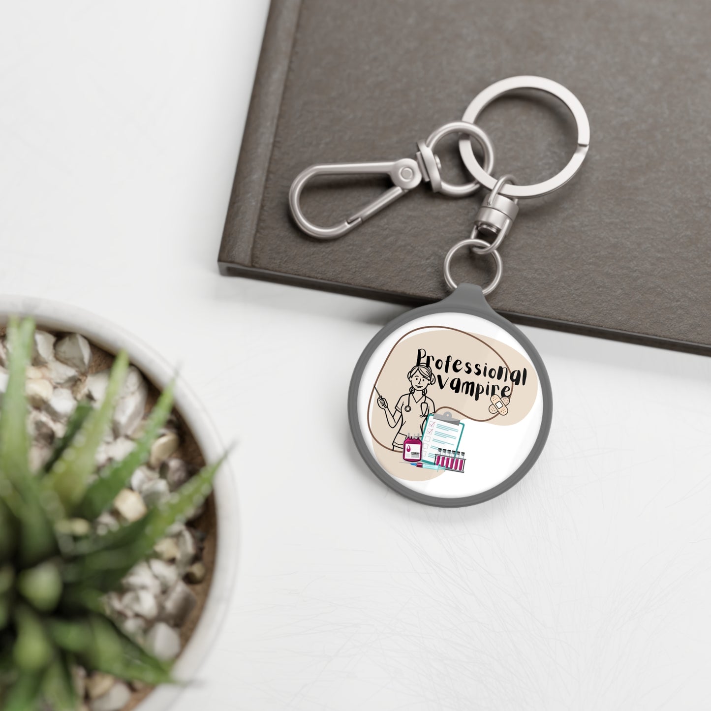 Keyring Tag - Nurse Squad Essential - Blessed and Stressed - Nurse Strong - Scrub life keyring - Healthcare hero keyring - phlebotomist