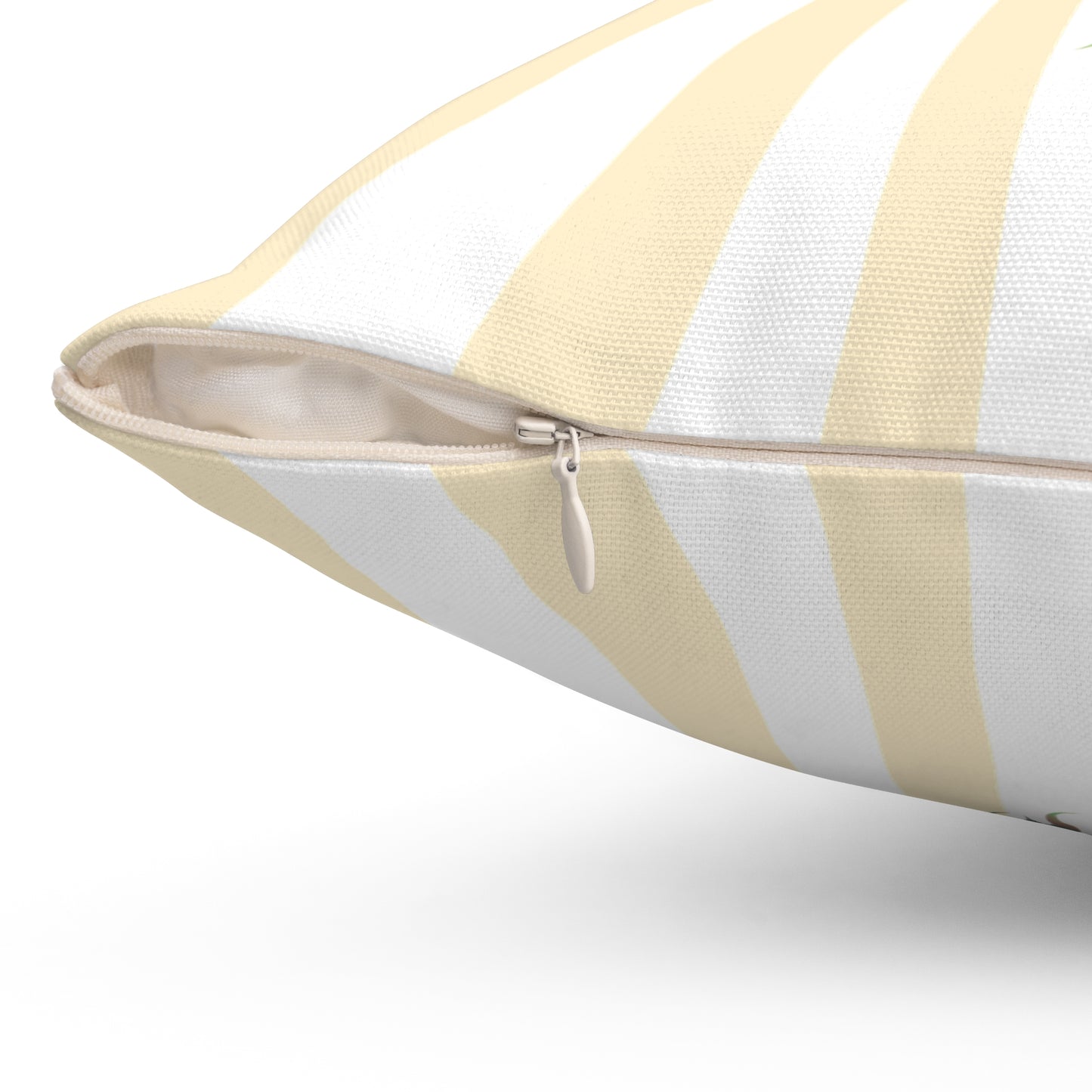 Spun Polyester Square Pillow, unicorn and coffee, All I need is