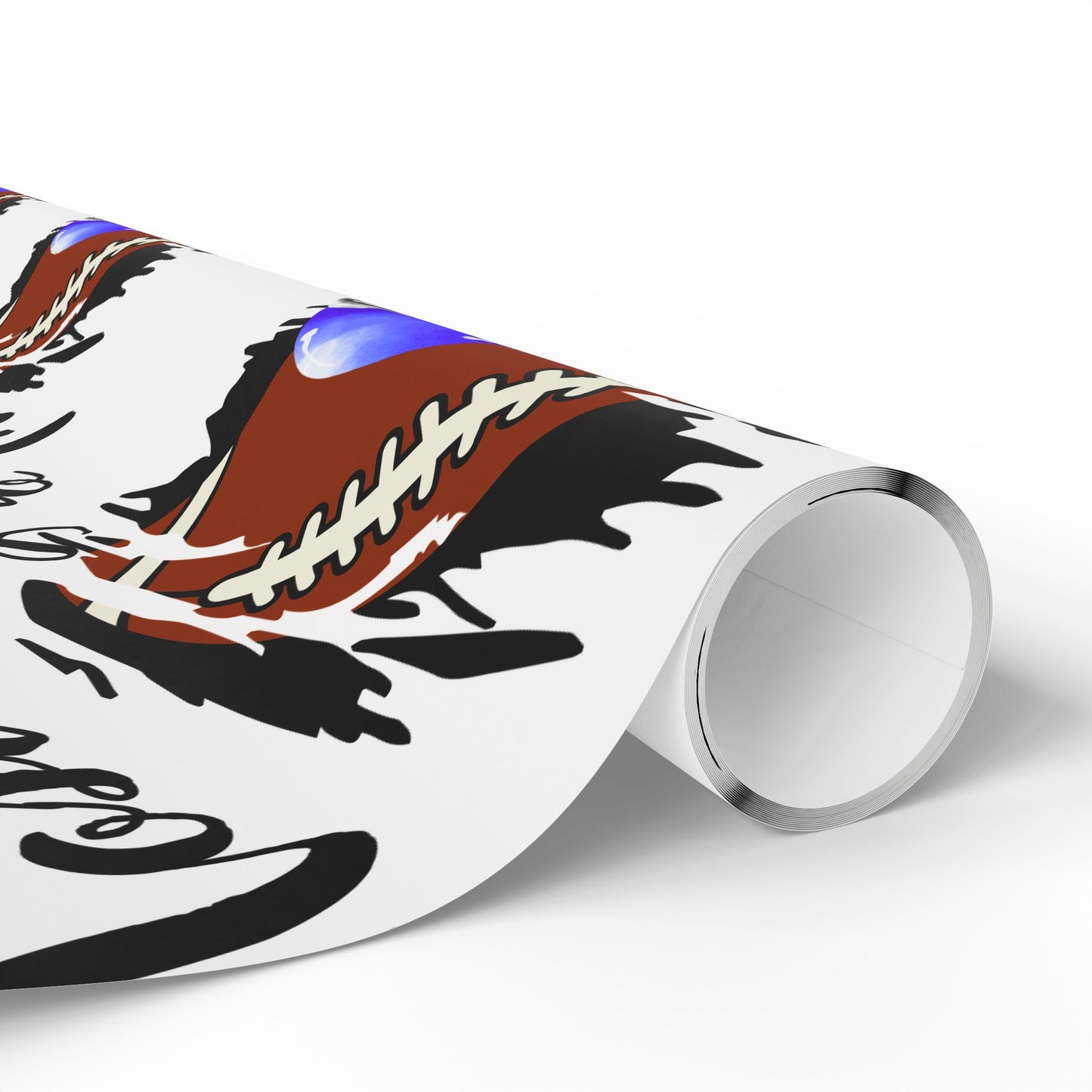Football-Themed Wrapping Paper - Perfect for Sports Parties, Birthdays, Gifts, Holidays, and Celebrations