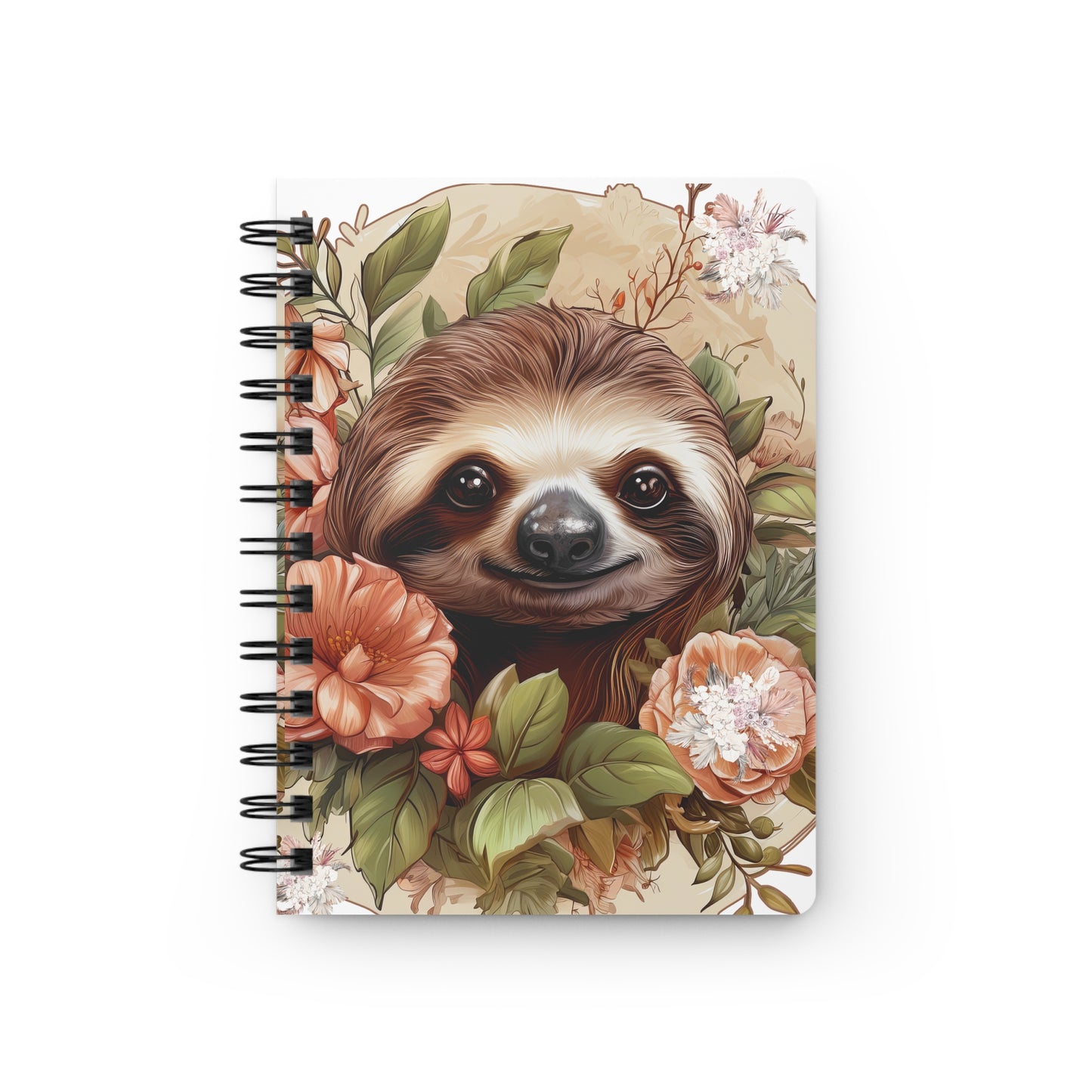 Floral Sloth Journal