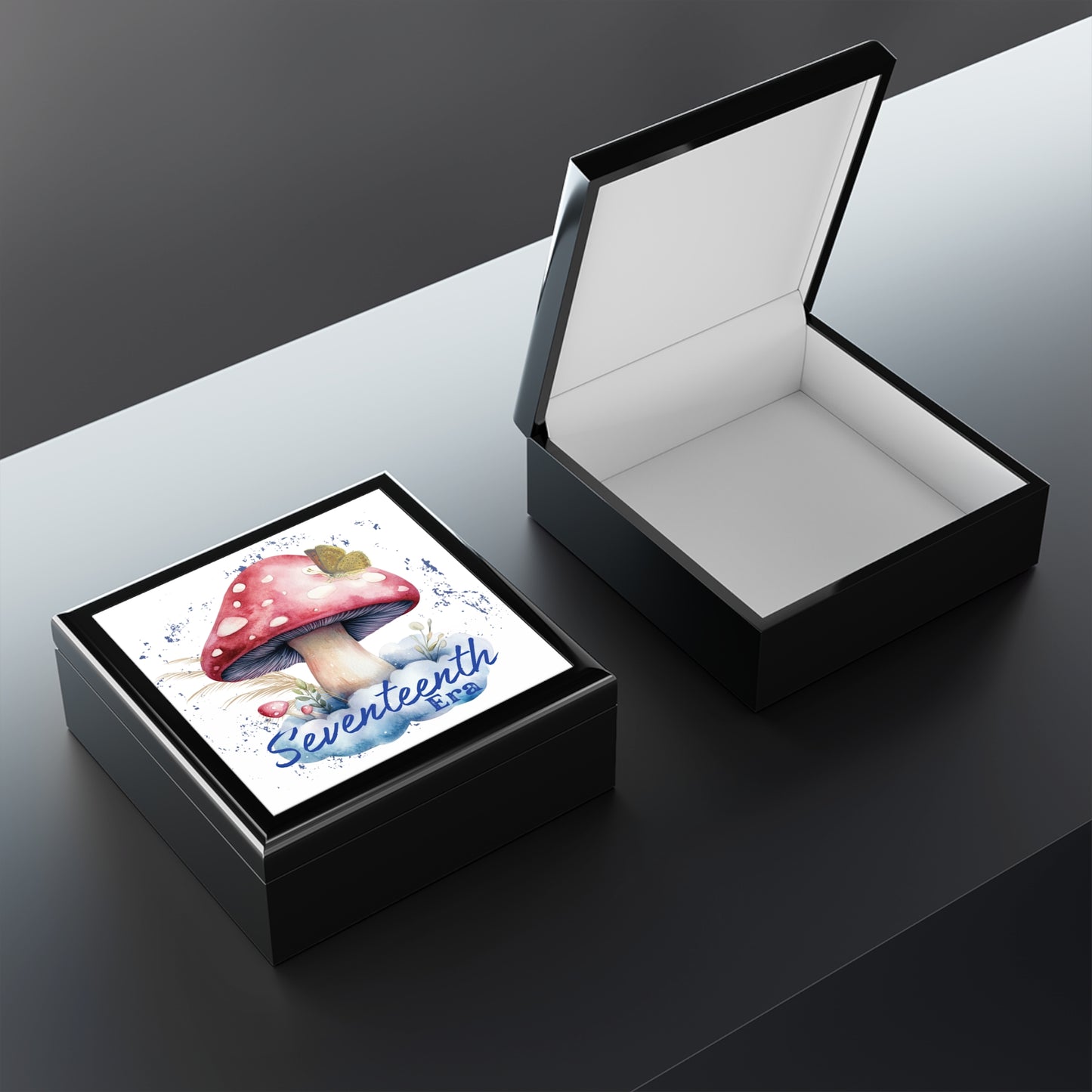 Seventeenth Era Jewelry Box - Whimsical Mushroom Design for Keepsakes and Gifts