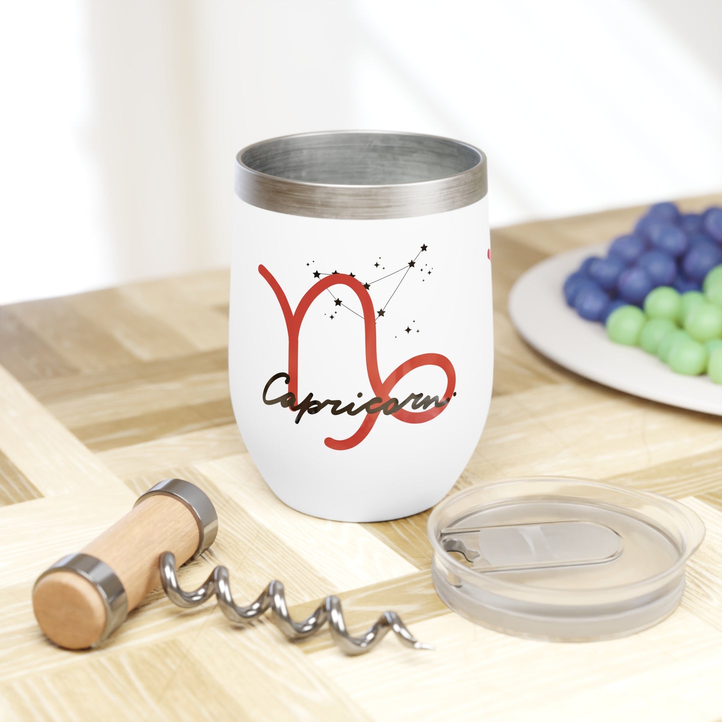 Capricorn Chill Wine Tumbler