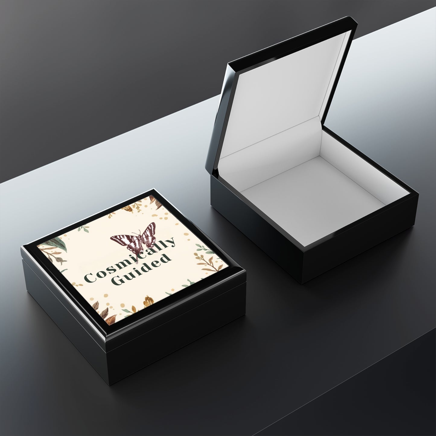 Cosmically Guided Jewelry Box - Elegant Storage for Treasures