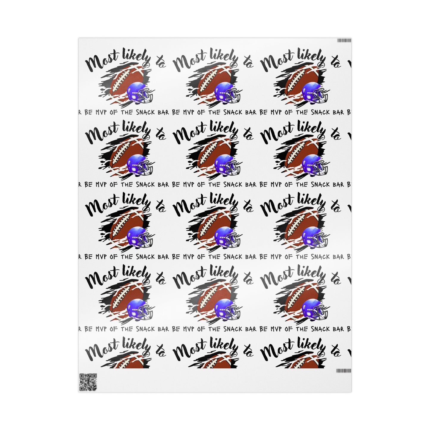 Football Wrapping Papers