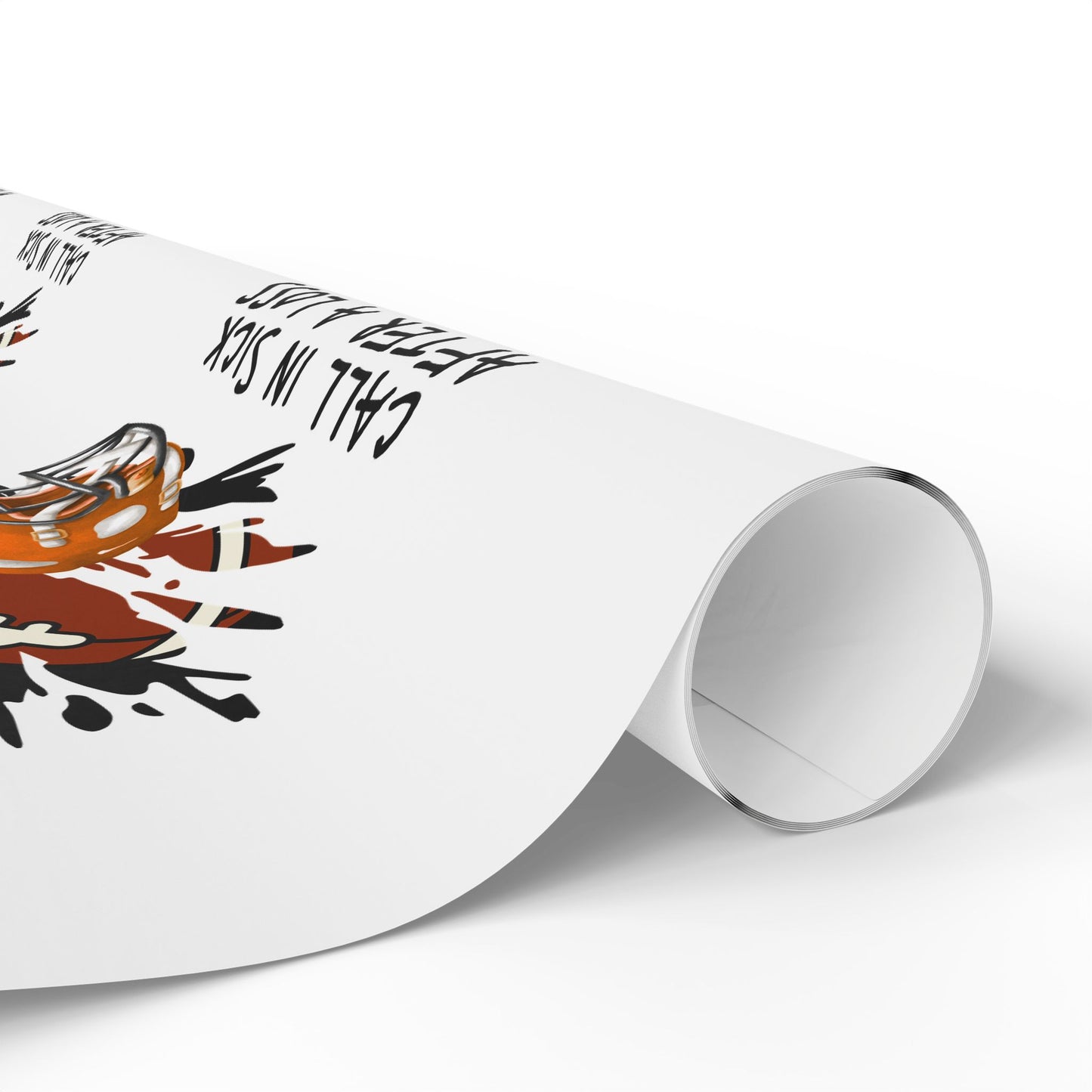 Football-Themed Wrapping Paper, Football paper, Gift Wrap for Him, Most Likely to Call in Sick After a Loss, Perfect for Sports Fans, Gift Wrap for Birthdays, Holidays, [...]