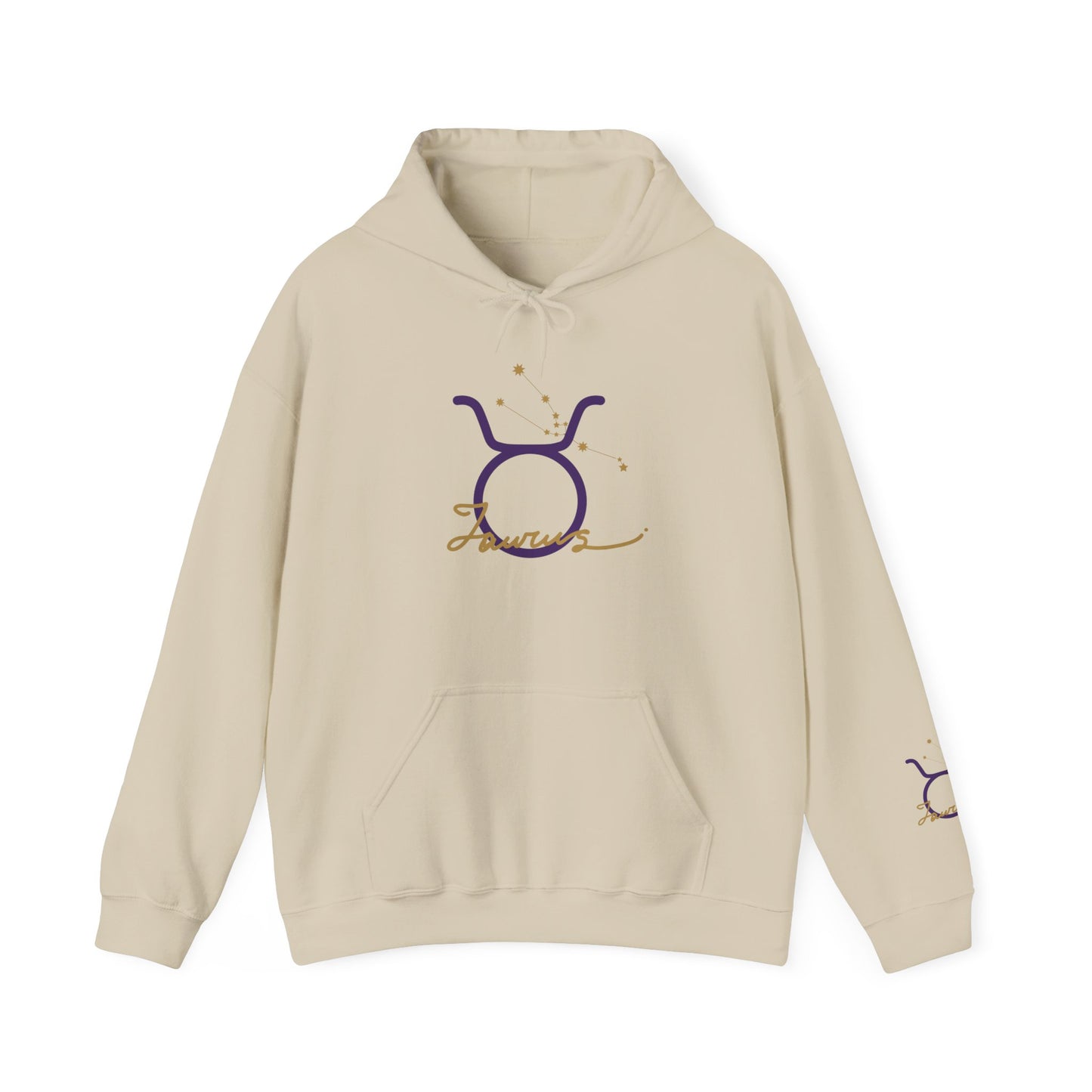 Taurus Zodiac Hoodie — Elegant Taurus Constellation Astrological Sweatshirt