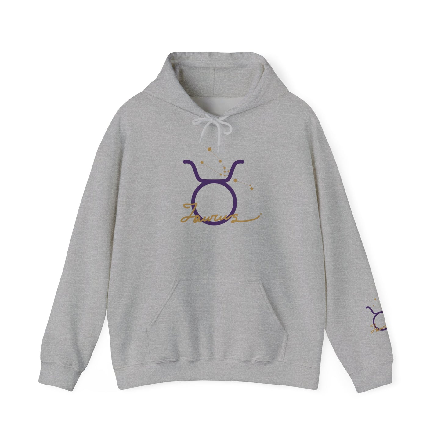 Taurus Zodiac Hoodie — Elegant Taurus Constellation Astrological Sweatshirt