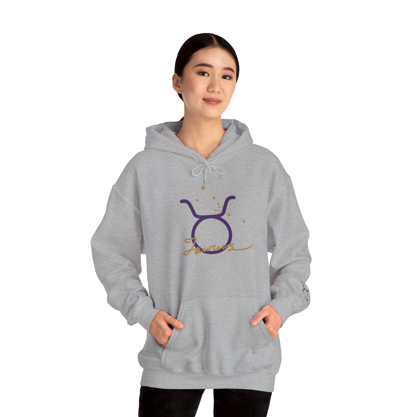 Taurus Zodiac Hoodie — Elegant Taurus Constellation Astrological Sweatshirt