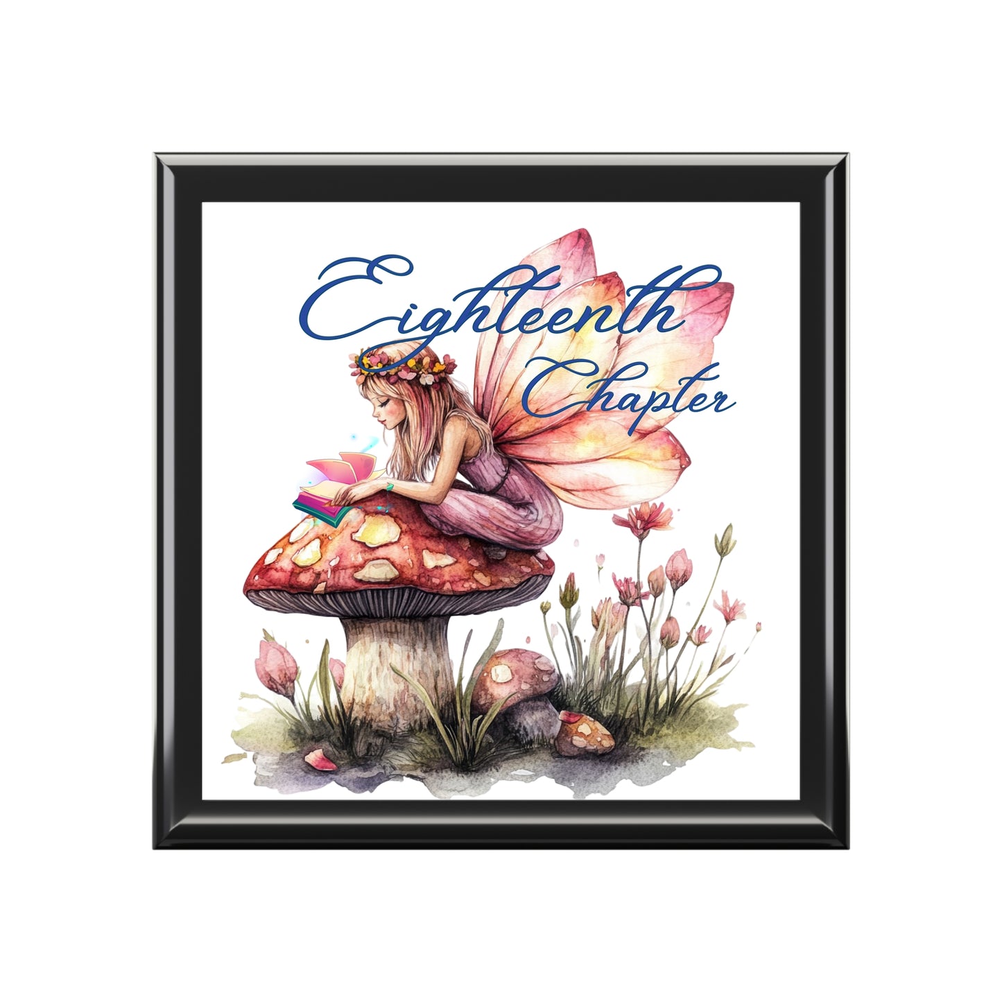 18th Chapter Keepsake Box, Eighteenth Chapter, Fairy Tale Jewelry Box - Eighteenth Chapter Design
