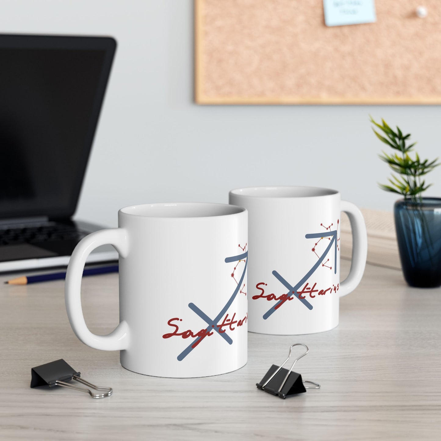 Personalized Sagittarius Constellation Ceramic Mug (11oz & 15oz)