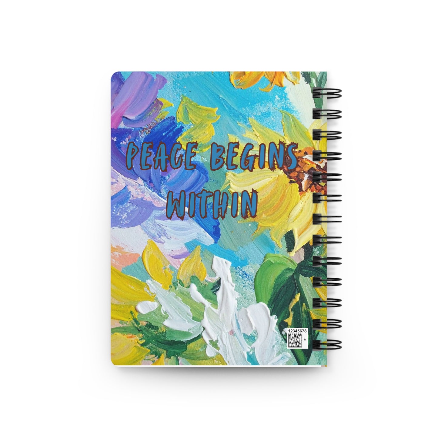 Peace Begins Within Spiral Bound Journal