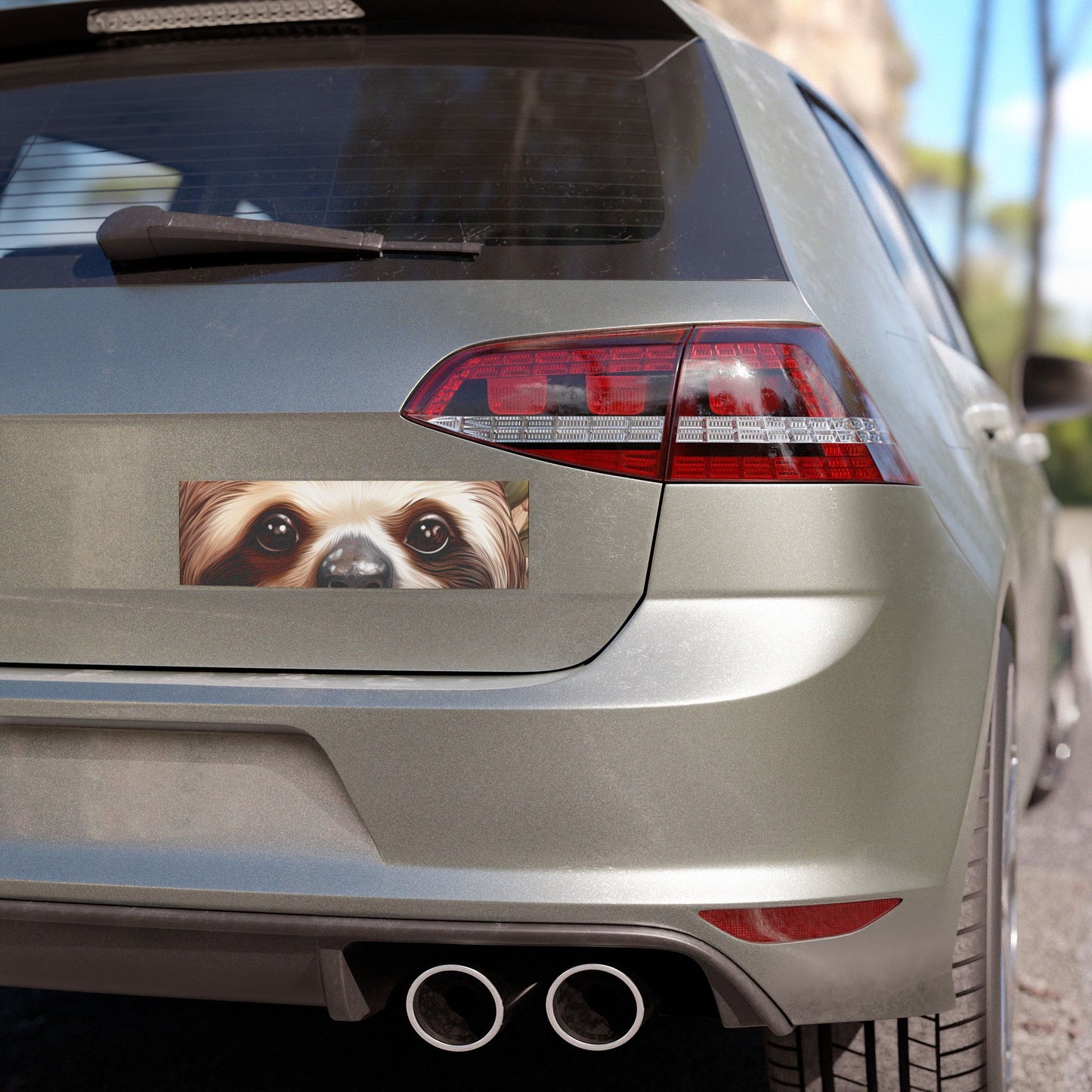 Adorable Sloth Car Magnet - Cute Animal Decor for Dog Lovers