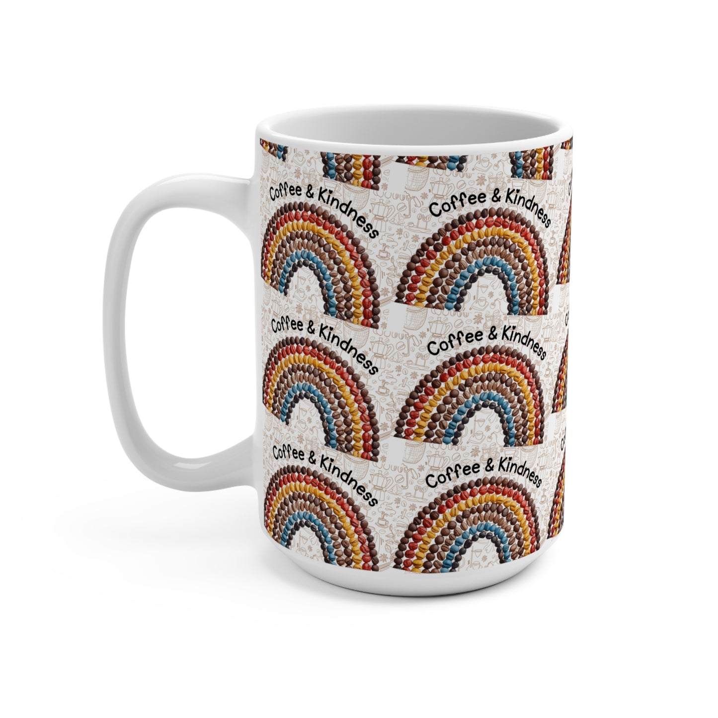 Rainbow Coffee & Kindness Mug