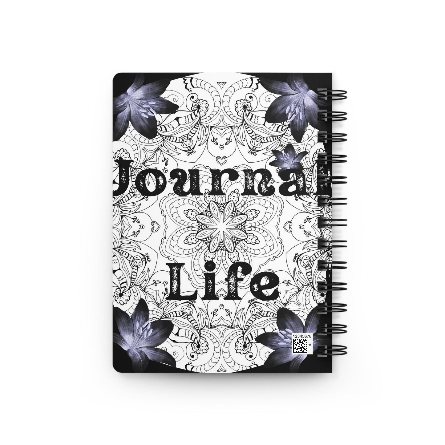 Personalize, Inspirational Spiral Bound Journal: Journal Life