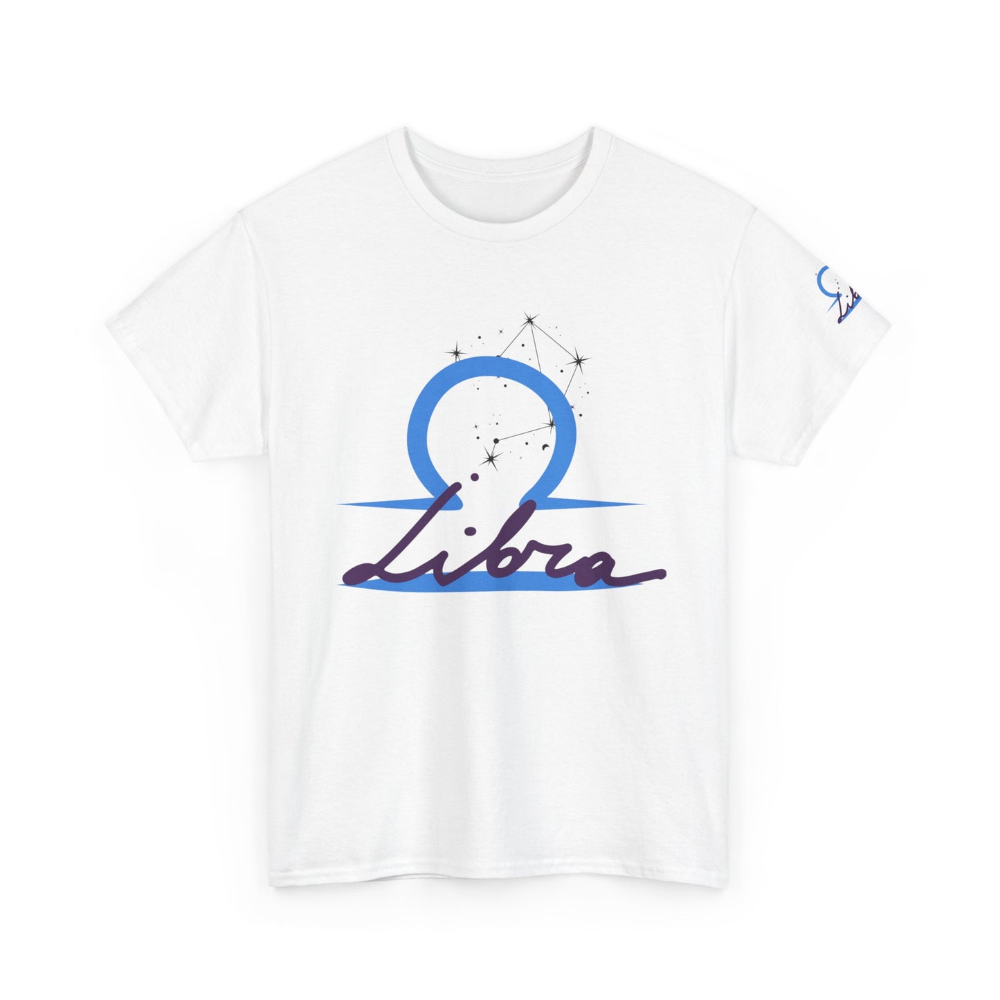 Libra Zodiac T-Shirt – Blue Libra Constellation Tee