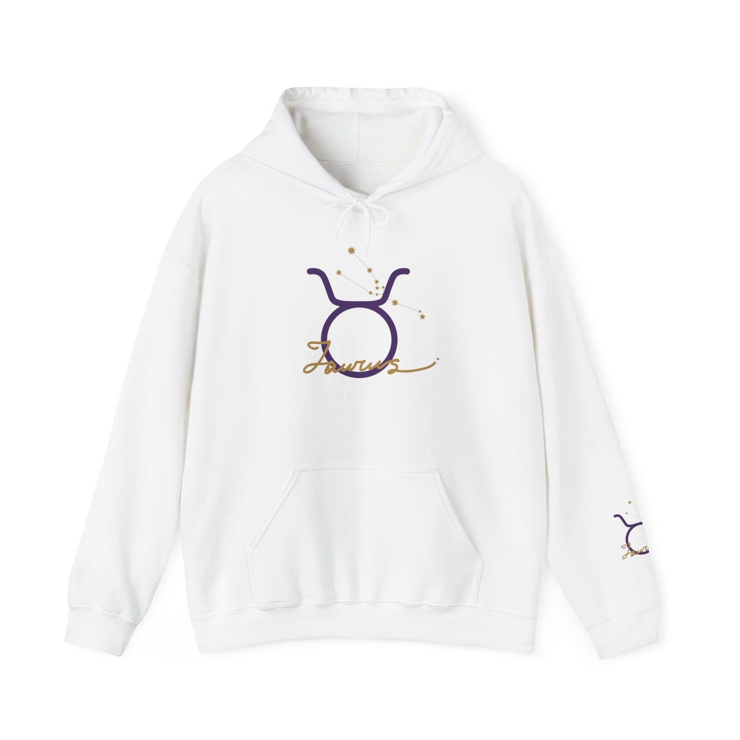 Taurus Zodiac Hoodie — Elegant Taurus Constellation Astrological Sweatshirt
