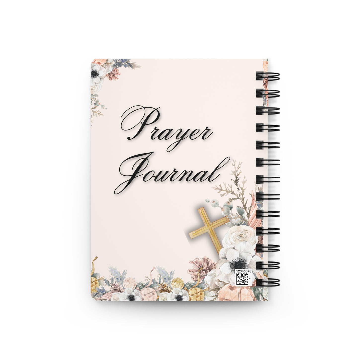 Personalize, Prayer Journal - Floral Prayer Journal - Inspirational Faith-Based Notebook for Daily Reflections