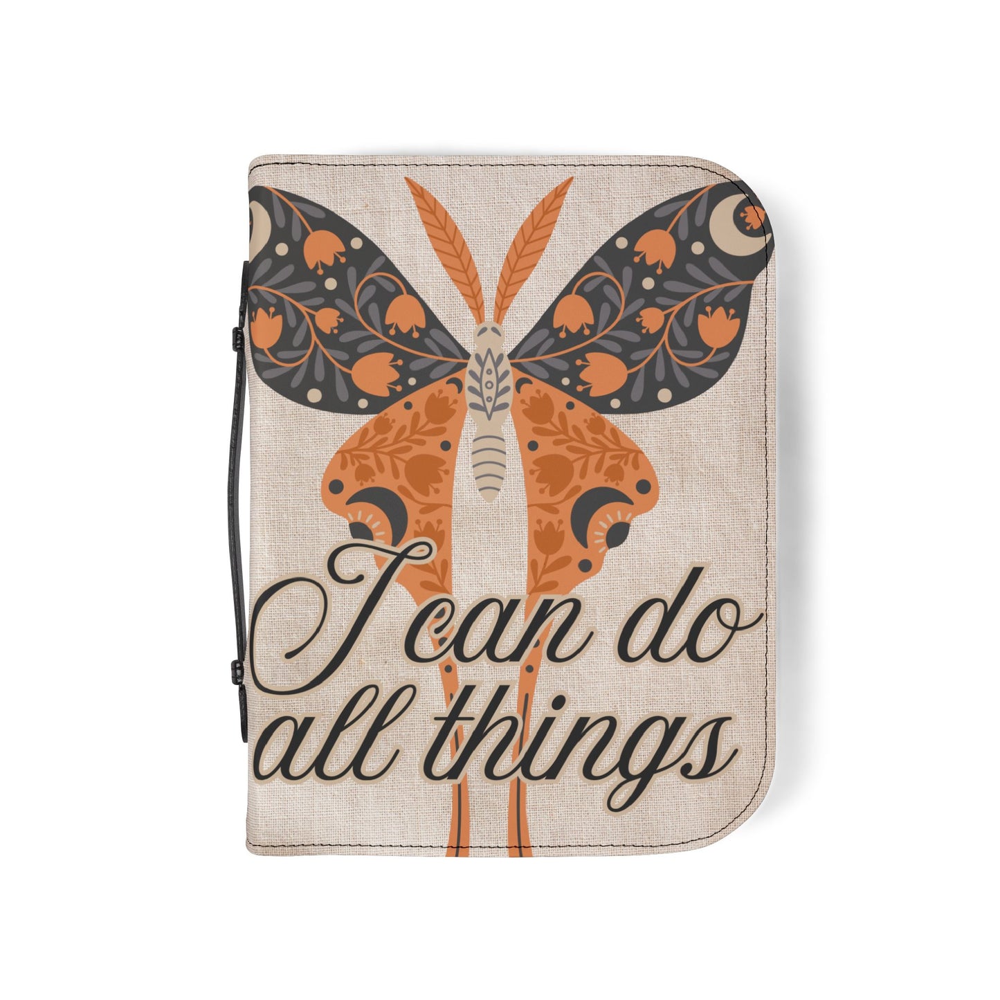 Inspirational Butterfly Bible Cover, Christian Gift, Faith-Based Journal, Motivational Prayer Book, Unique Religious Accessory