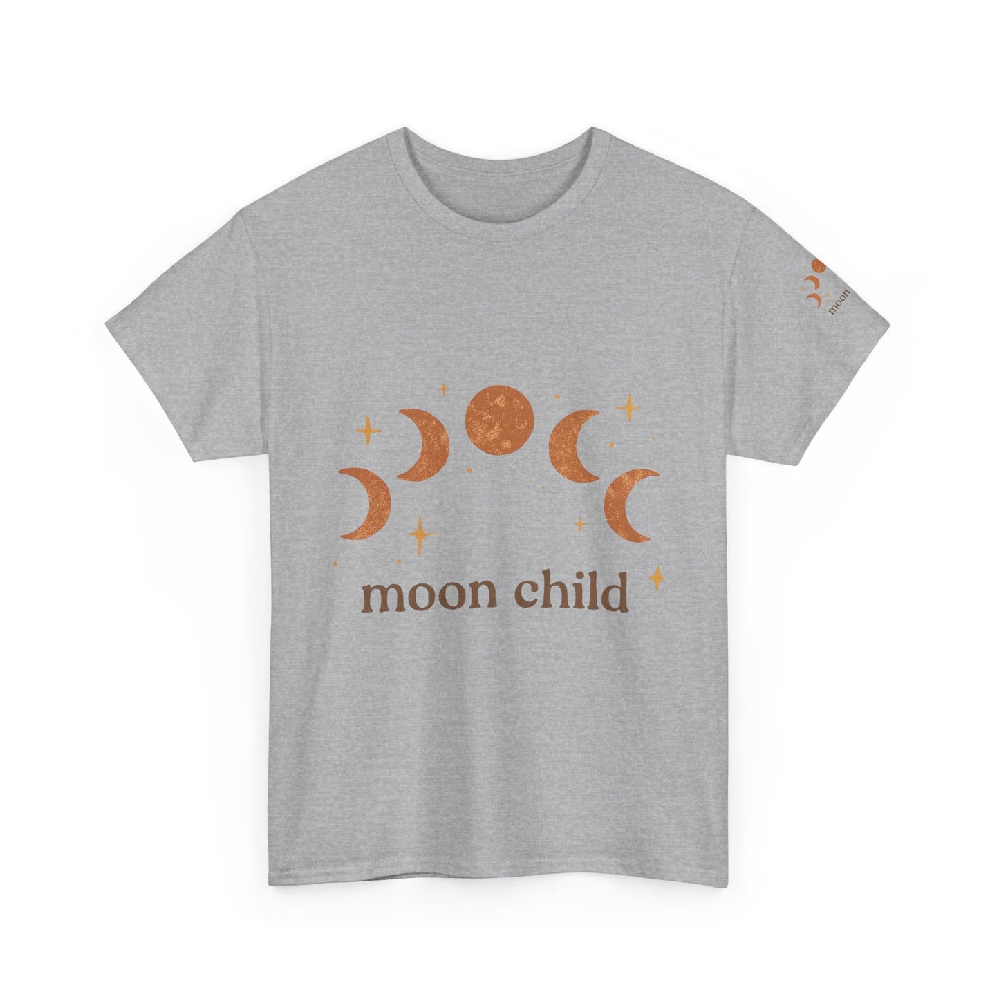 Moon Child T-Shirt — Celestial Phases Graphic Tee