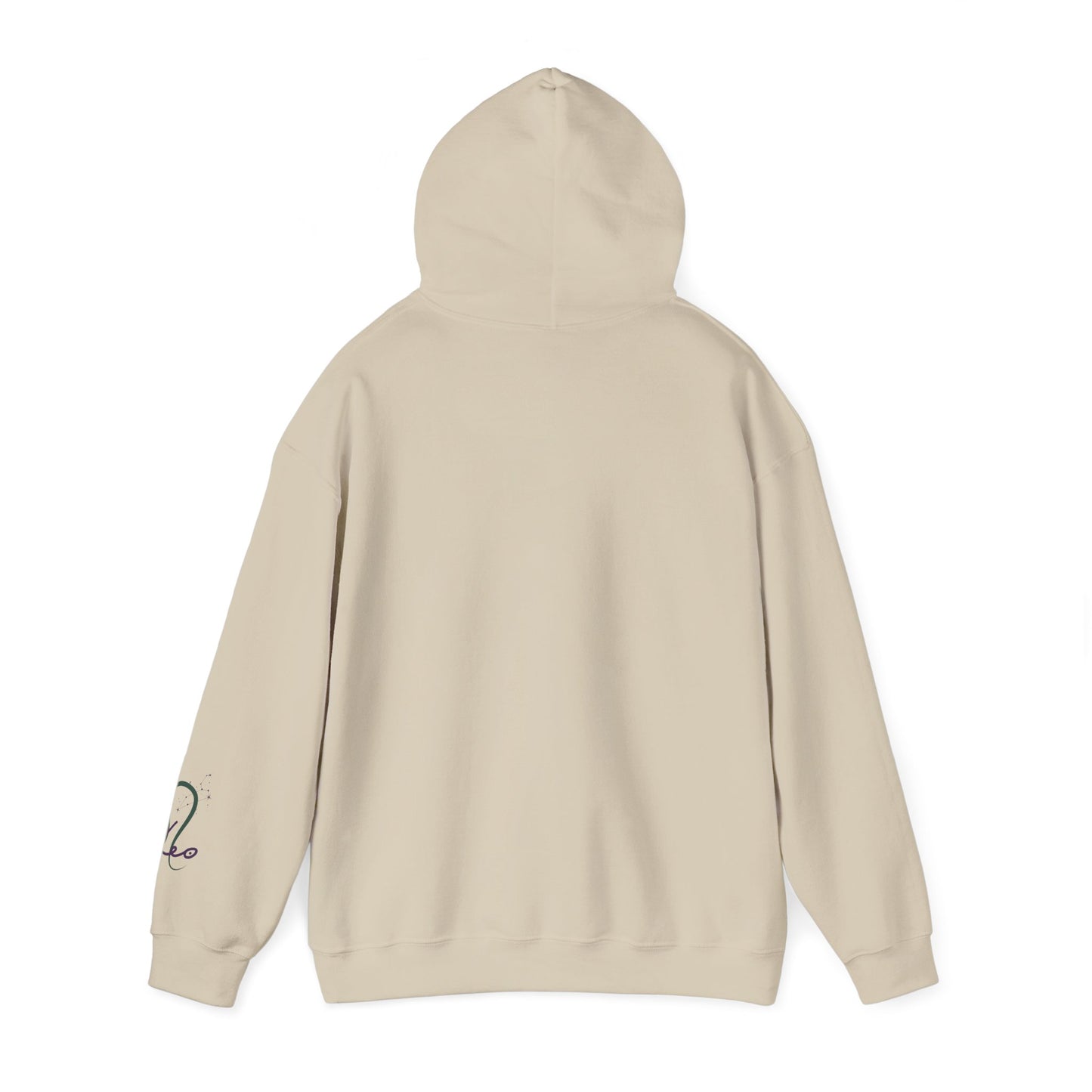 Leo Zodiac Hoodie — Minimal Constellation Sign Sweatshirt