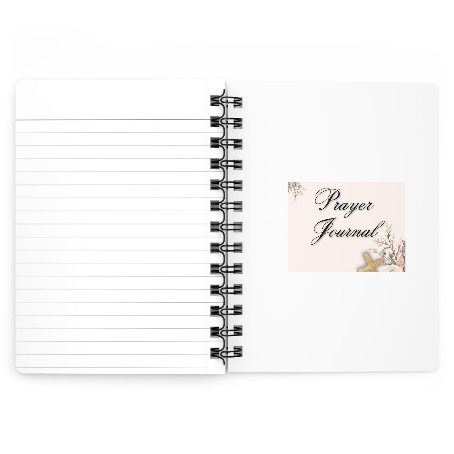 Personalize, Prayer Journal - Floral Prayer Journal - Inspirational Faith-Based Notebook for Daily Reflections
