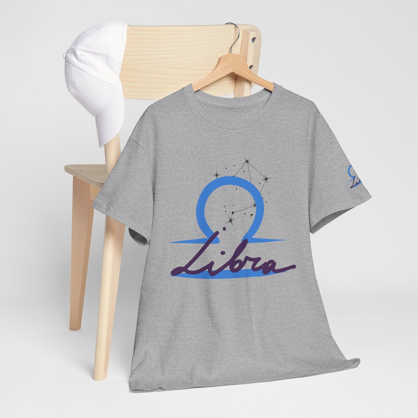 Libra Zodiac T-Shirt – Blue Libra Constellation Tee