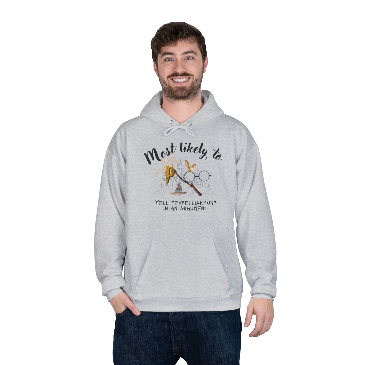 Unisex EcoSmart® Pullover Hoodie Sweatshirt for the wizard lover, spell maker, or dungeon explorer in your life
