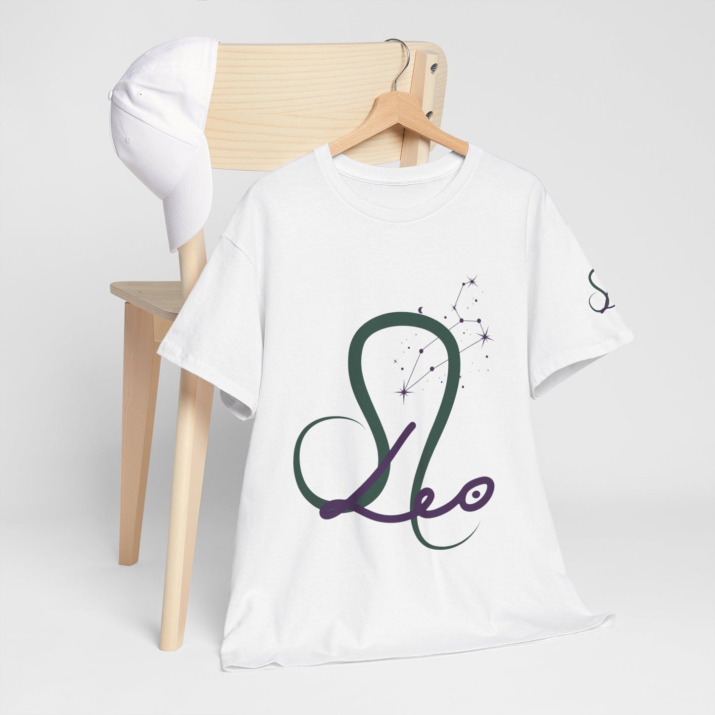 Leo Zodiac T-Shirt – Elegant Leo Constellation Tee