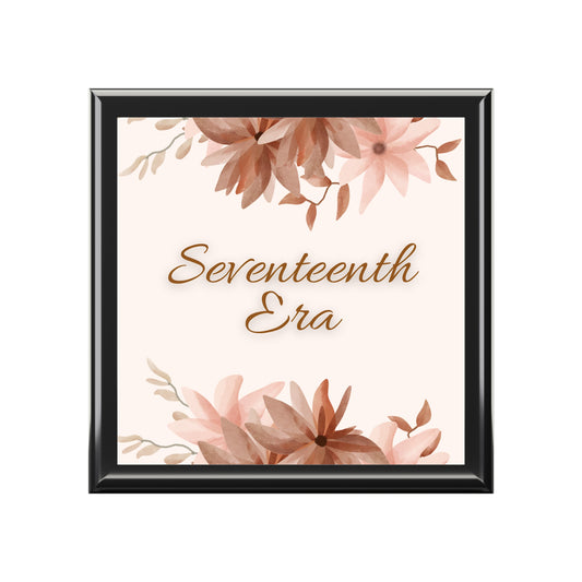Seventeenth Era Floral Jewelry Box - Seventeenth Era Design, Jewelry Box, Floral Jewelry Box
