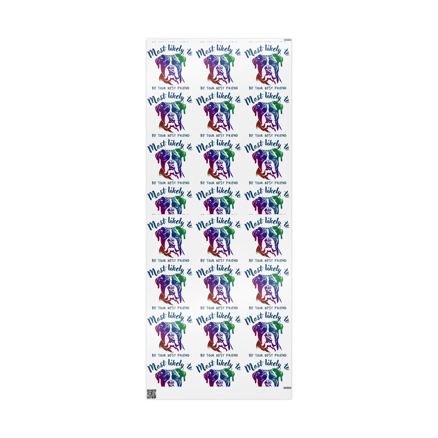Boxer Wrapping Paper, Dog wrapping Paper, Whimsical Pet-Themed Wrapping Paper for Gifts, Colorful Dog Lover Gift Wrap, Unique Birthday Wrap, Fun Animal Print Paper, Most Likely [...]