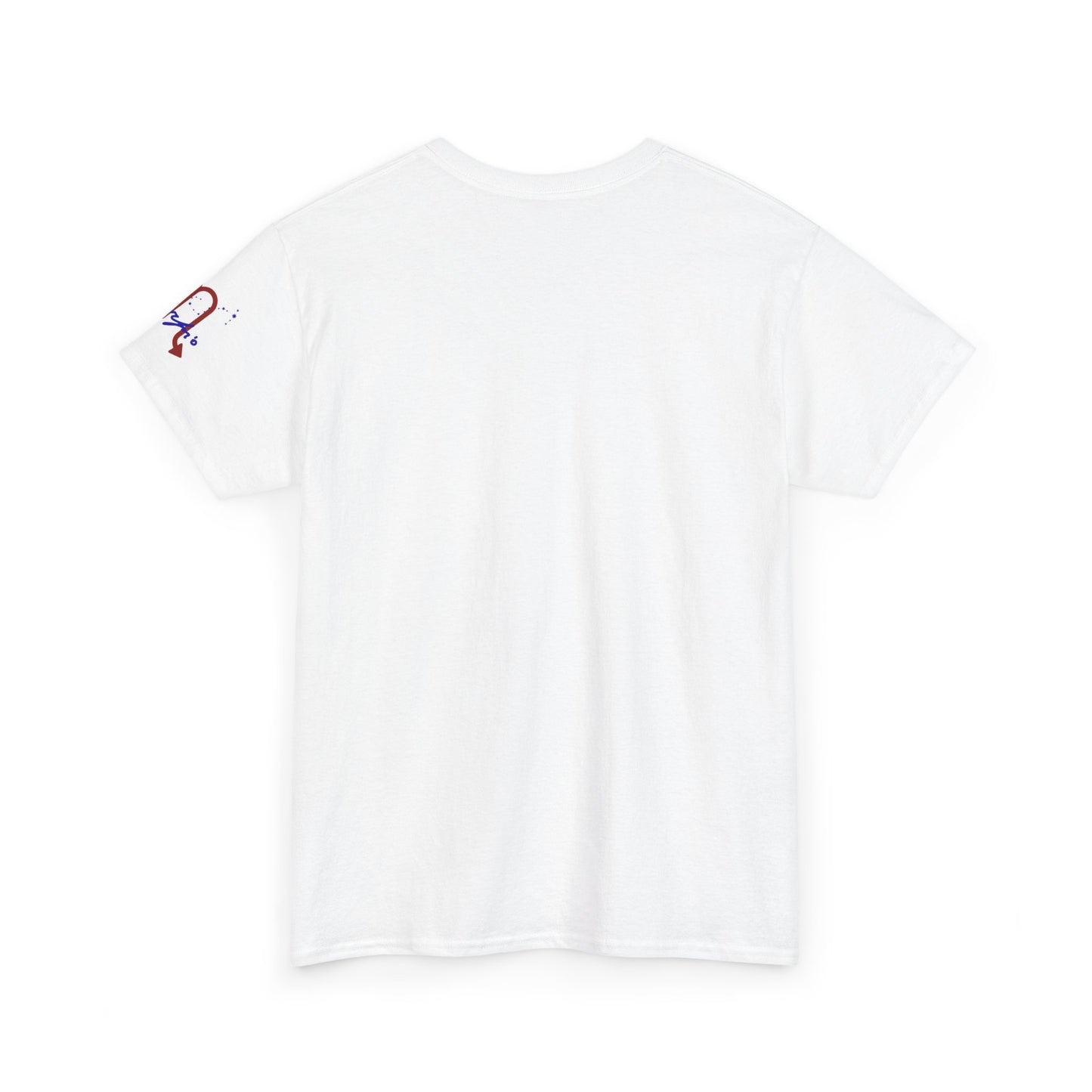 Scorpio Zodiac T-Shirt — Red Glyph & Script Astrology Tee