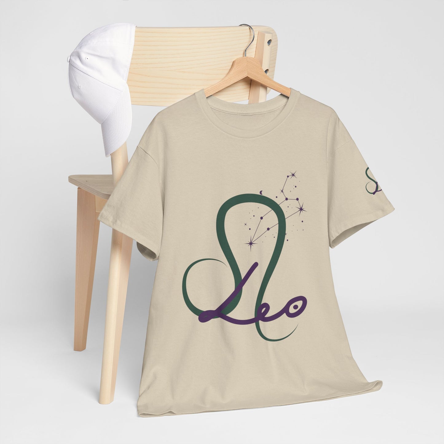 Leo Zodiac T-Shirt – Elegant Leo Constellation Tee