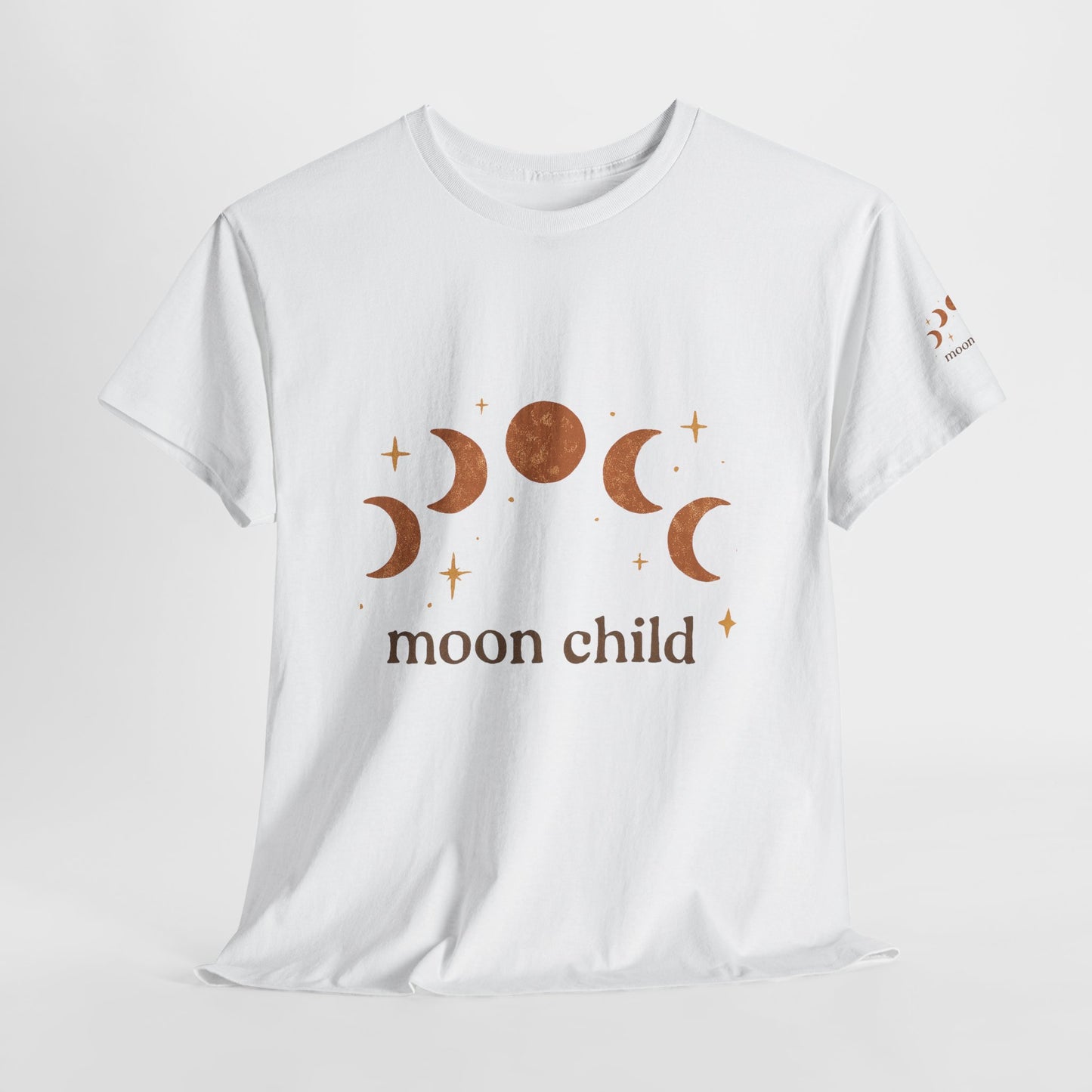 Moon Child T-Shirt — Celestial Phases Graphic Tee