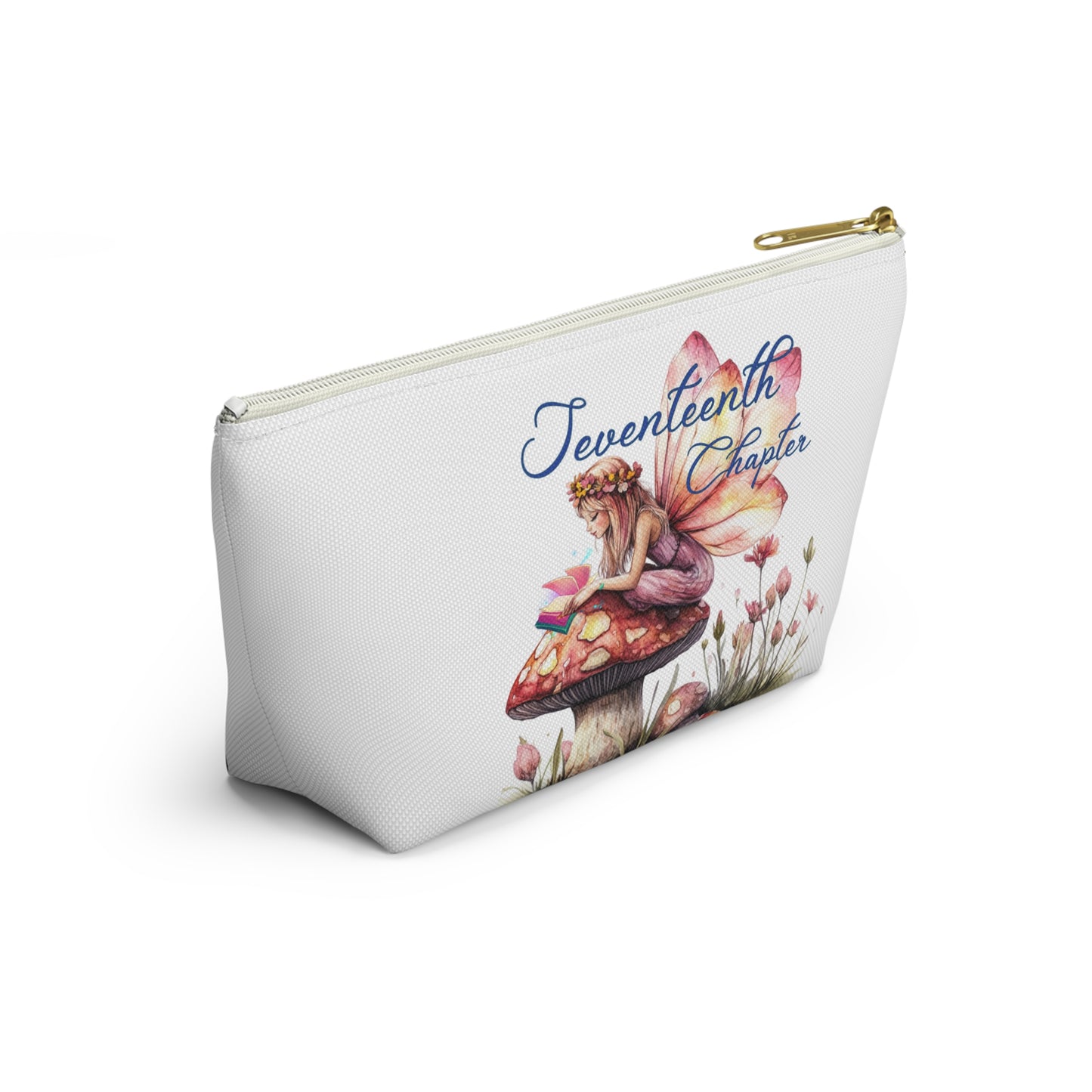 Whimsical Fairy Accessory Pouch, Cute Makeup Bag, Travel Organizer, Gift for Fairy Lovers, Seventeenth Chapter Design