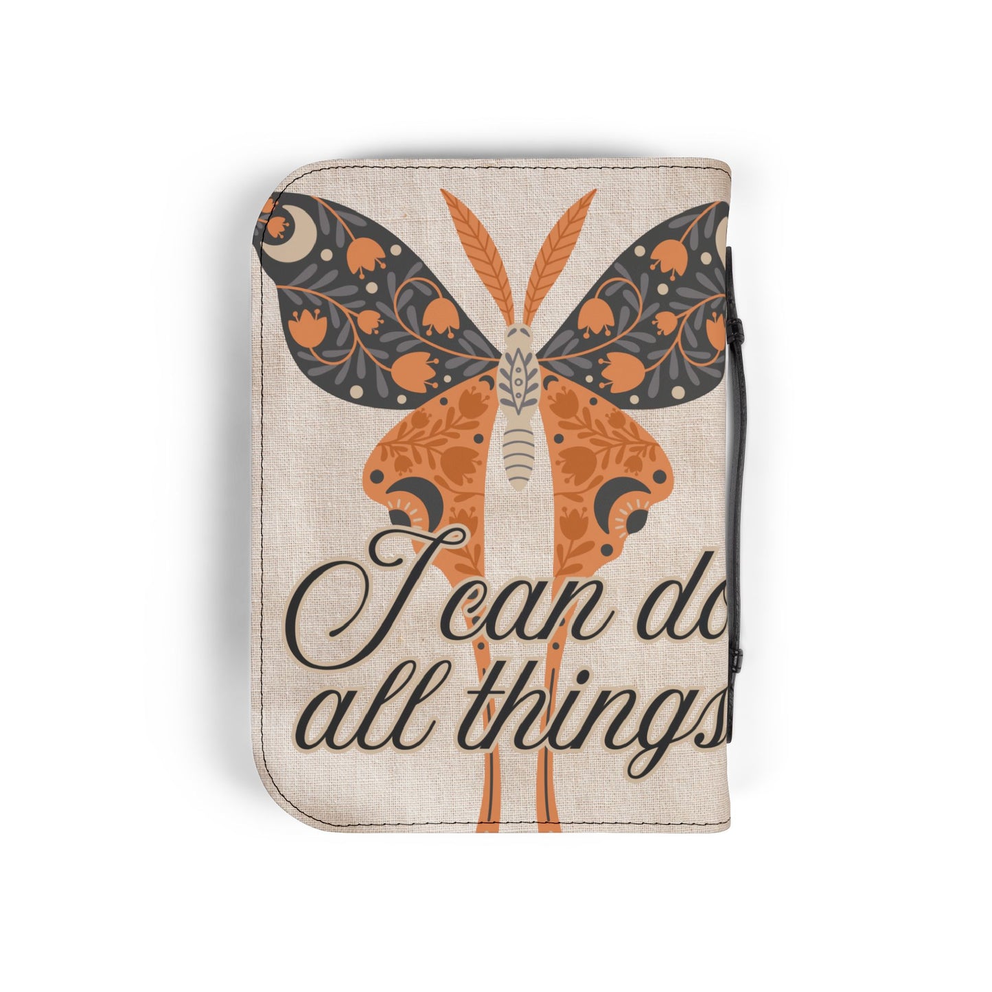 Inspirational Butterfly Bible Cover, Christian Gift, Faith-Based Journal, Motivational Prayer Book, Unique Religious Accessory