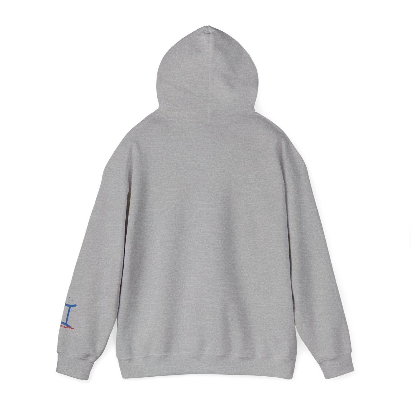 Gemini Zodiac Hoodie – Minimal Astrological Sign Hooded Sweatshirt