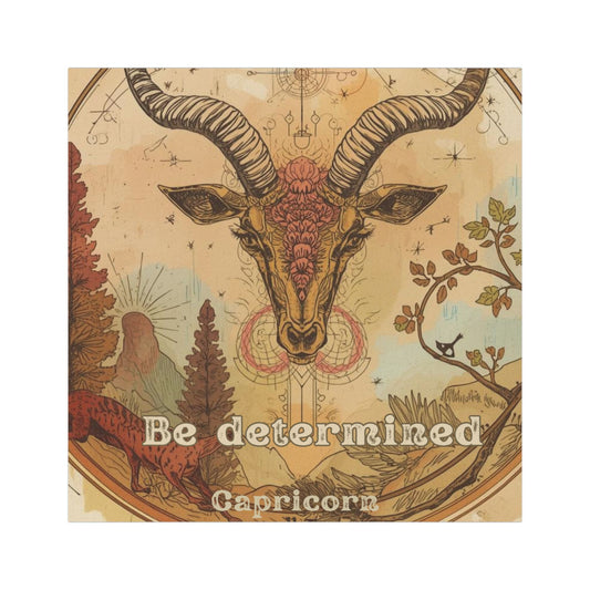 Capricorn Car Magnet - Be Determined Zodiac Decor