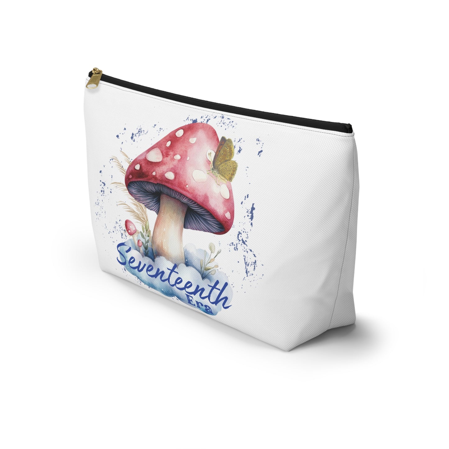 Whimsical Mushroom Accessory Pouch | Eco-Friendly Makeup Bag, Travel Organizer, Gift for Nature Lovers, Fun Storage Solution, [...]