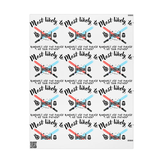 Most Likely To... Wrapping Papers, Gift Wrap, Party Supplies, Birthday Gifts, Fun Decoration, Holiday Wrapping